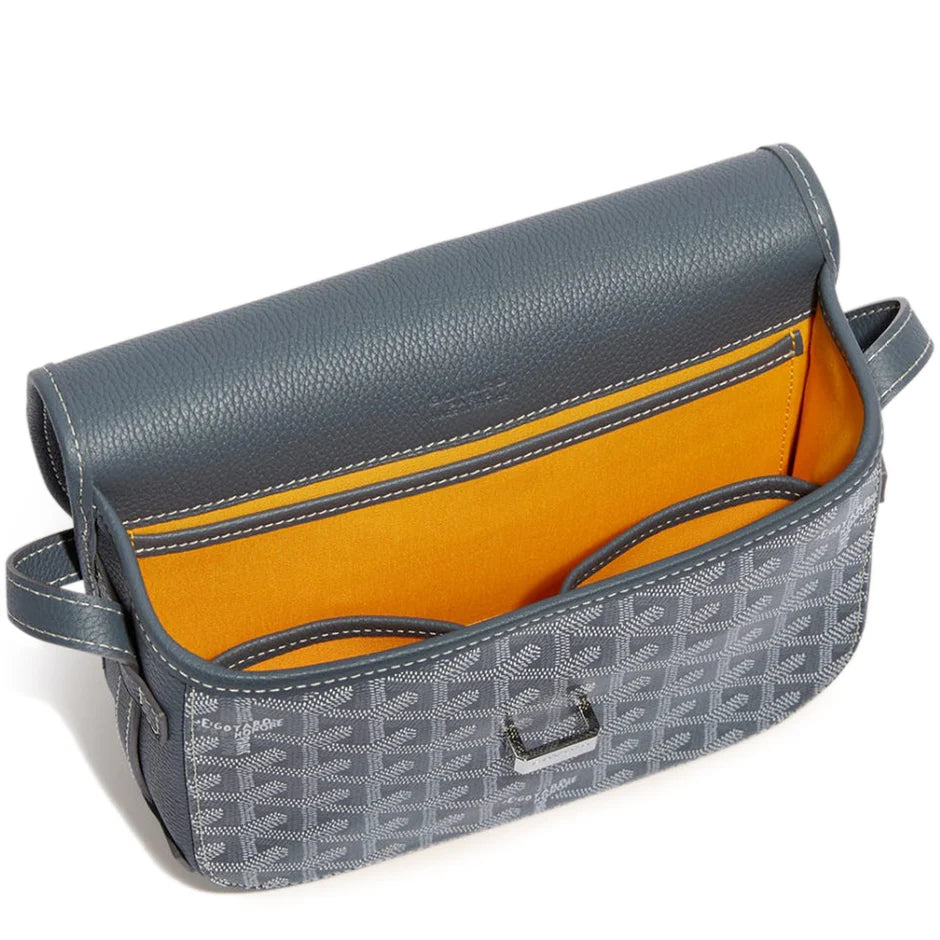 Goyard Goyardine Belvedere II Grey PM Messenger Bag