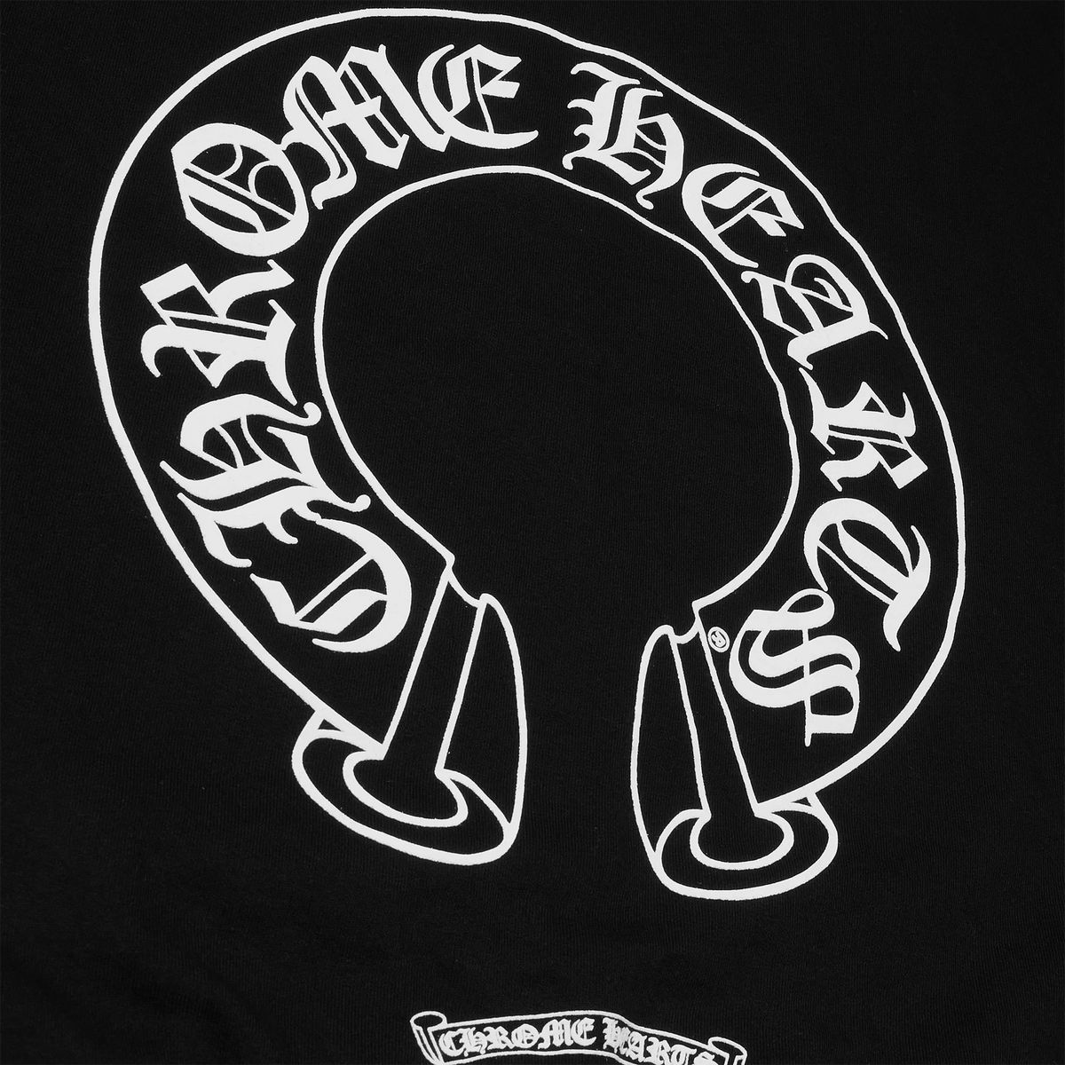 Chrome Hearts Horse Shoe Black Longsleeve