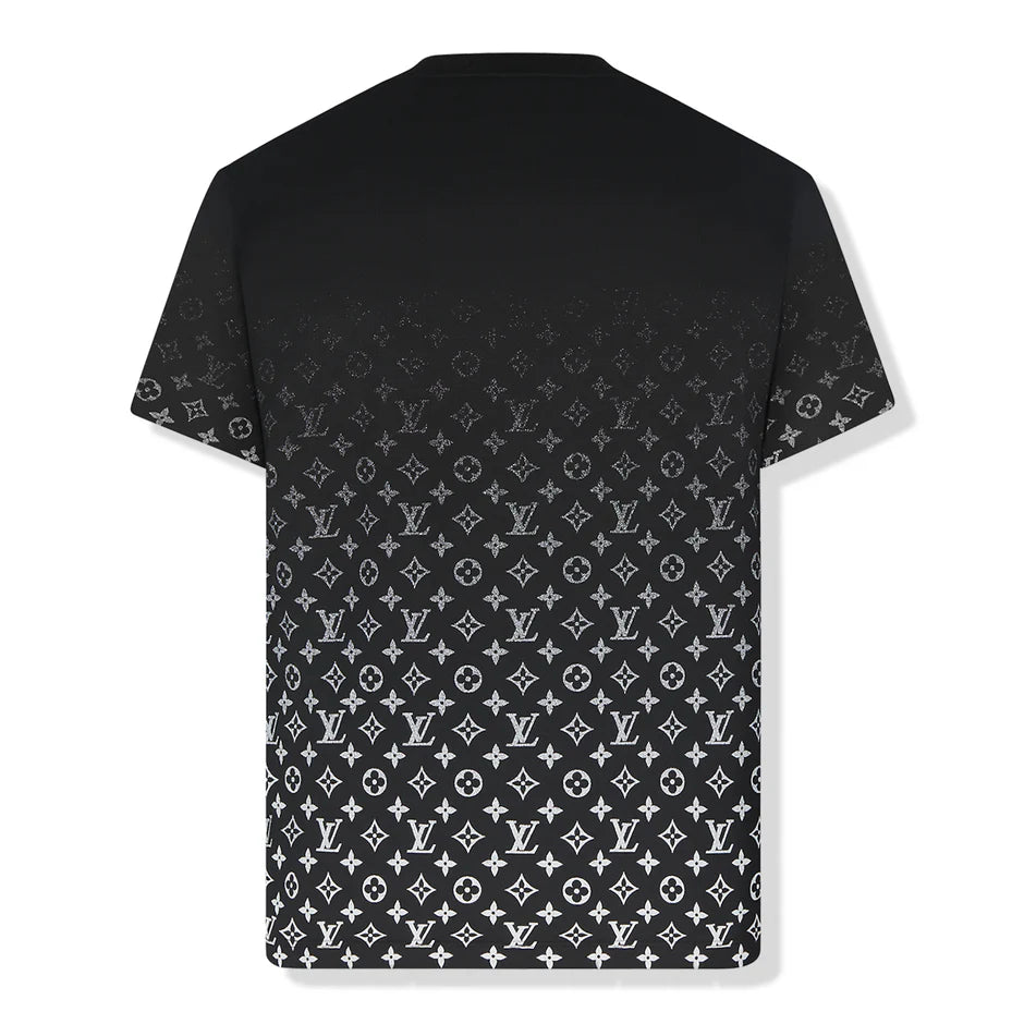 Louis Vuitton LV Monogram Gradient Black White T Shirt