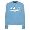 Amiri MA Bar Crewneck Carolina Blue Sweatshirt