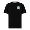 Casablanca Casa Larche Tennis Black T Shirt