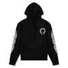 Chrome Hearts Horse Shoe Floral Black Hoodie