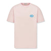 Dior CD Icon Relaxed Fit Cotton Pink T Shirt