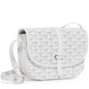 Goyard Goyardine Belvedere II White PM Messenger Bag