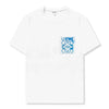 Loewe Anagram White Blue Fake Pocket T Shirt