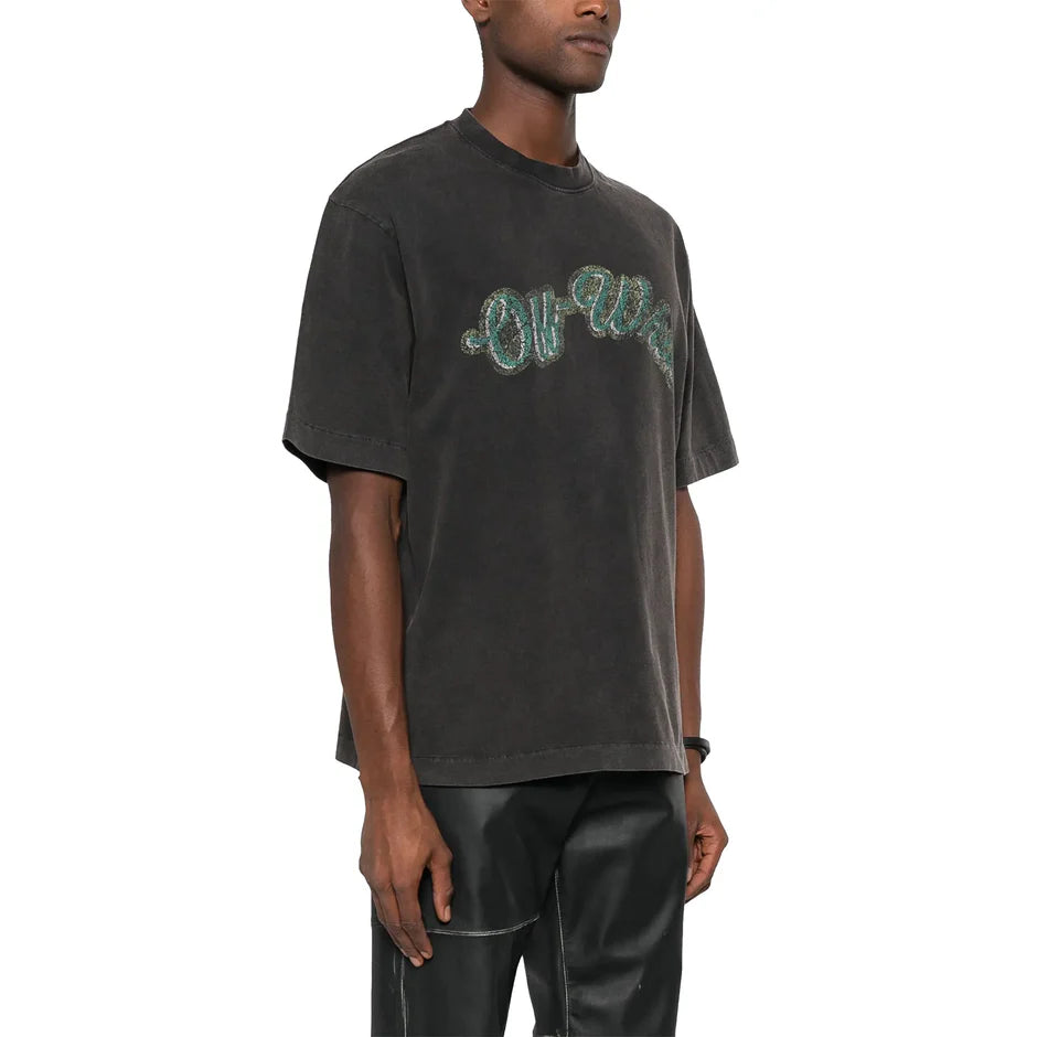 Off-White Bacchus Skate Black T Shirt