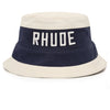 Rhude East Hampton Midnight Blue Cream Bucket Hat