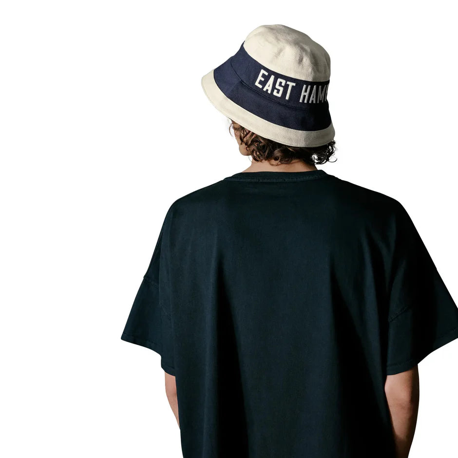 Rhude East Hampton Midnight Blue Cream Bucket Hat